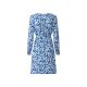 esmara® Damen Kleid, besonders weich und anschmiegsam, 44, blau - B-Ware sehr gut