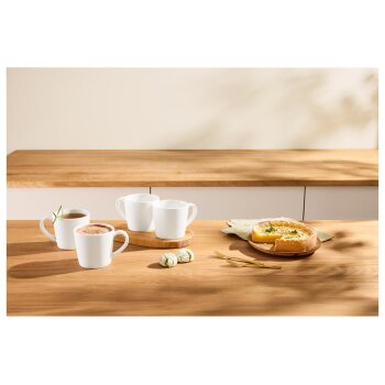 SILVERCREST® Tassen-Set, 4-teilig (weiß) - B-Ware sehr gut