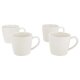 SILVERCREST® Tassen-Set, 4-teilig (weiß) - B-Ware sehr gut
