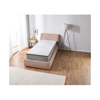 LIVARNO home Matratzentopper, 200 x 90 cm, mit zwei Liegeseiten - B-Ware