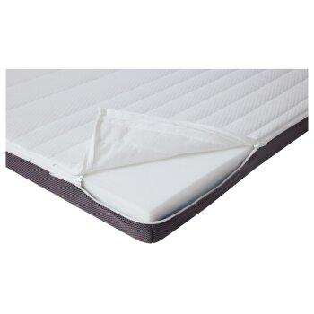 LIVARNO home Matratzentopper, 200 x 90 cm, mit zwei Liegeseiten - B-Ware