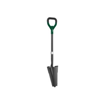 PARKSIDE® Spaten mit Wurzelsäge / Schaufel mit Wellenschliff (Spaten) - B-Ware neuwertig