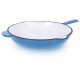 ECHTWERK Gusseisen-Bratpfanne, Ø 27 cm (Hellblau) - B-Ware neuwertig