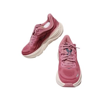 Hoka Damen Laufschuhe BONDI 9, 42, lingonberry/cranberry - B-Ware neuwertig