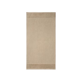LIVARNO home Frottier-Handtücher, aus reiner Baumwolle, 50 x 100 cm, beige - B-Ware neuwertig