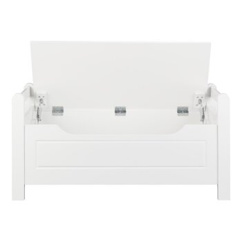 LIVARNO® Sitzbank Storage Bench, mit Stauraum, weiß - B-Ware neuwertig