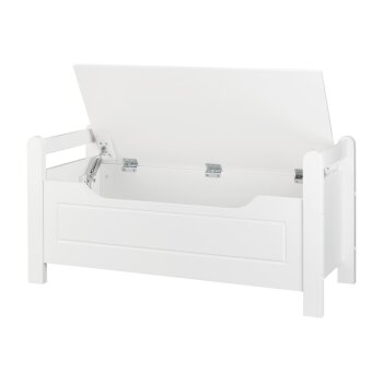 LIVARNO® Sitzbank Storage Bench, mit Stauraum, weiß - B-Ware neuwertig