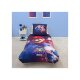 LIVARNO® Kinder Wendebettwäsche, 140 x 200 cm, Super Mario/dunkelblau/violett - B-Ware neuwertig