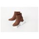 ESMARA® Damen Stiefeletten, mit seitlichen Reißverschlüssen (Braun, 36) - B-Ware neuwertig