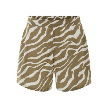 ESMARA® Damen Shorts, hohe Leibhöhe (braun/beige, 44) - B-Ware neuwertig