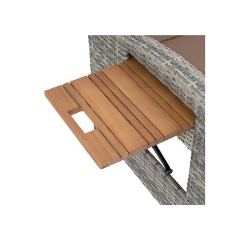 GREEMOTION Multifunktionssofa »Bahia« (Taupe) - B-Ware neuwertig