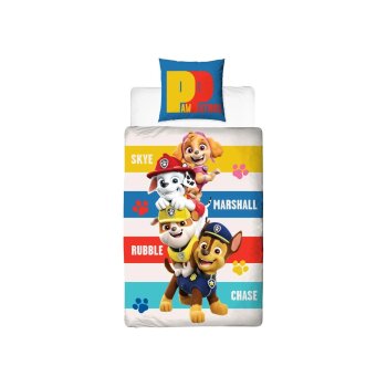 Kinder Wendebettwäsche, 135 x 200 cm (Paw patrol) -...