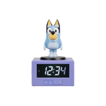 LIZENZ Bluey / Peppa Pig Wecker (Bluey) - B-Ware sehr gut
