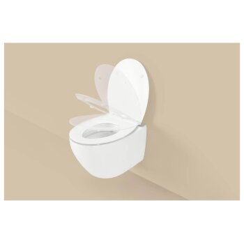 LIVARNO® Premium Duroplast-WC-Sitz (Strand) - B-Ware neuwertig