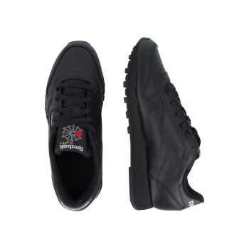 Reebok Classic Unisex-Leder-Sneaker, 44, schwarz - B-Ware neuwertig