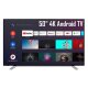 TOSHIBA Fernseher 50UA2B63DG, Android TV, 50 Zoll, schwarz - B-Ware neuwertig