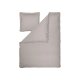 LIVARNO® Mikrofaser-Satin-Bettwäsche, 155 x 220 cm, grau - B-Ware neuwertig