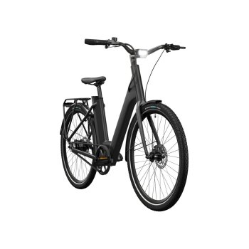 CRIVIT E-Bike Urban Y.3 GATES Riemenantrieb, 27,5 Zoll (All Black) - B-Ware sehr gut