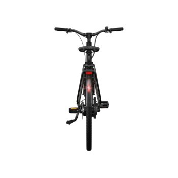 CRIVIT E-Bike Urban Y.3 GATES Riemenantrieb, 27,5 Zoll (All Black) - B-Ware sehr gut