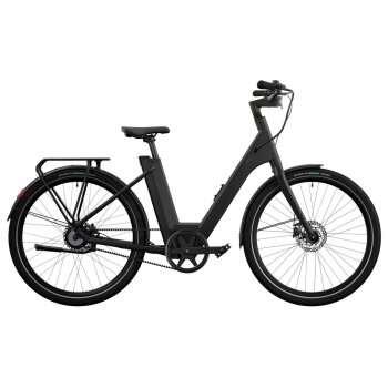 CRIVIT E-Bike Urban Y.3 GATES Riemenantrieb, 27,5 Zoll (All Black) - B-Ware sehr gut