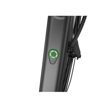 CRIVIT E-Bike Urban Y.3 GATES Riemenantrieb, 27,5 Zoll (All Black) - B-Ware sehr gut