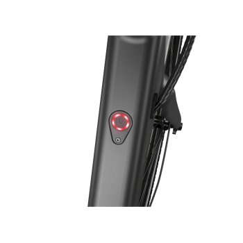 CRIVIT E-Bike Urban Y.3 GATES Riemenantrieb, 27,5 Zoll (All Black) - B-Ware sehr gut