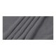 LIVARNO® Musselin-Bettwäsche, 155 x 220 cm, dunkelgrau - B-Ware neuwertig