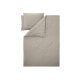LIVARNO® Bettwäsche mit Leinenanteil, 240 x 220 cm, 70 x 90 cm, sand - B-Ware neuwertig