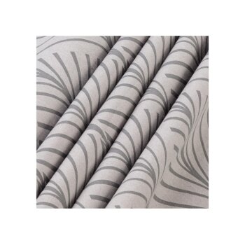 LIVARNO home Renforcé-Viskose-Bettwäsche, 155 x 220 cm, Muster/grau - B-Ware neuwertig