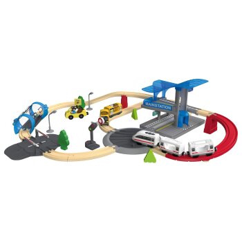 PLAYTIVE Eisenbahn-Set »Dschungel / Passagierzug«, Streckenlänge max. 2,8 m (Dschungel) - B-Ware gut