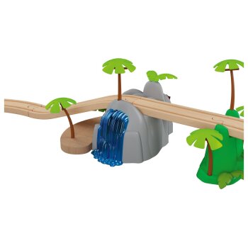 PLAYTIVE Eisenbahn-Set »Dschungel / Passagierzug«, Streckenlänge max. 2,8 m (Dschungel) - B-Ware gut