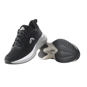 CRIVIT Herren-Laufschuhe, 45, schwarz - B-Ware sehr gut