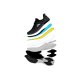 CRIVIT Herren-Laufschuhe, 45, schwarz - B-Ware sehr gut