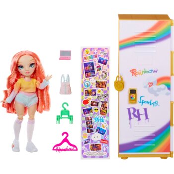 Rainbow High Gestalte Deinen Spind mit Pinkly Spielset -...