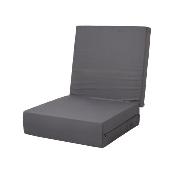 LIVARNO 2-in-1 Klappmatratze, 190 x 65 x 8,5 cm, grau - B-Ware sehr gut
