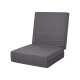 LIVARNO 2-in-1 Klappmatratze, 190 x 65 x 8,5 cm, grau - B-Ware sehr gut
