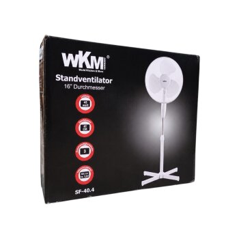 WKM Standventilator »SF-40.4«, 45 W, 3...