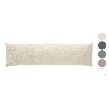 LIVARNO® Musselin-Seitenschläferkissenbezug, 40...