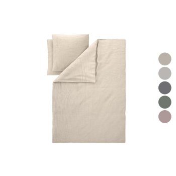 LIVARNO® Musselin-Bettwäsche, 200 x 220 cm - B-Ware