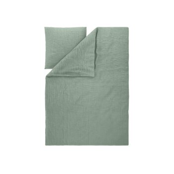 LIVARNO® Musselin-Bettwäsche, 135 x 200 cm - B-Ware
