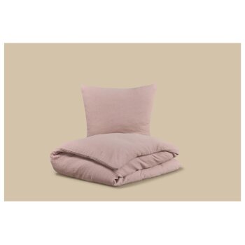 LIVARNO® Musselin-Bettwäsche, 135 x 200 cm - B-Ware