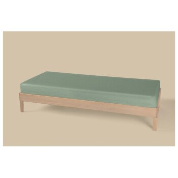LIVARNO® Musselin-Spannbettlaken, 140-160 x 200 cm - B-Ware