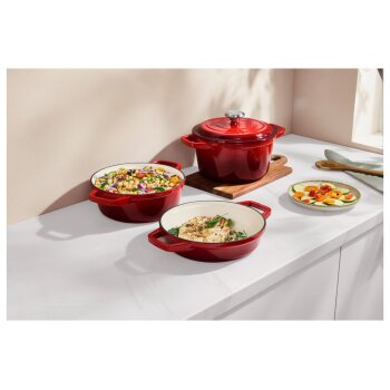 SILVERCREST® Premium-Gusseisentopf-Set, Ø 23 cm (1,9 l / 2,9 l / 4,2 l) - B-Ware