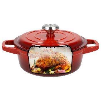 SILVERCREST® Premium-Gusseisentopf-Set, Ø 23 cm (1,9 l / 2,9 l / 4,2 l) - B-Ware