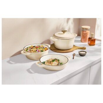 SILVERCREST® Premium-Gusseisentopf-Set, Ø 23 cm (1,9 l / 2,9 l / 4,2 l) - B-Ware