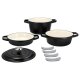 SILVERCREST® Premium-Gusseisentopf-Set, Ø 23 cm (1,9 l / 2,9 l / 4,2 l) - B-Ware