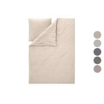 LIVARNO® Musselin-Bettwäsche, 155 x 220 cm - B-Ware