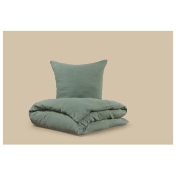LIVARNO® Musselin-Bettwäsche, 155 x 220 cm - B-Ware