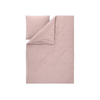 LIVARNO® Musselin-Bettwäsche, 155 x 220 cm - B-Ware