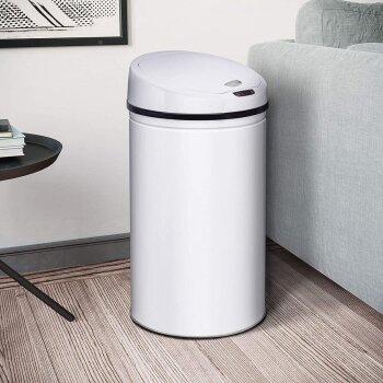 Mülltonne Abfalleimer Automatik Sensor Mülleimer 60 L weiß Ribelli - B-Ware